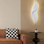 Wall Light | Feather-Inspired & Energy-Efficient LED | 30 cm