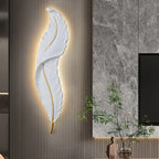 Wall Light | Feather-Inspired & Energy-Efficient LED | 30 cm