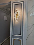 Wall Light | Gold Wing LED & Aluminum Frame | 40 x 15 / 50 x 20 cm