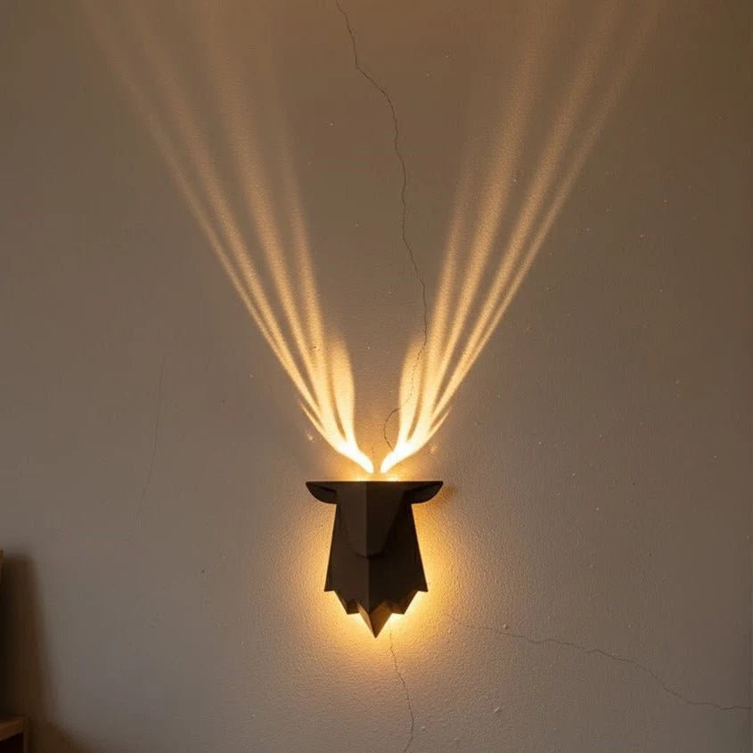 Wall Light | Minimalist Deer Silhouette & Remote-Controlled