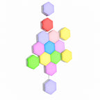 Wall Light Panels | Hexagonal Touch-Sensitive RGB & Dimmable