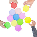 Wall Light Panels | Hexagonal Touch-Sensitive RGB & Dimmable
