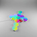 Wall Light Panels | Hexagonal Touch-Sensitive RGB & Dimmable