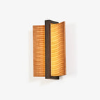 Wall Light | Walnut Wood & Metal Integrated LED Moisture-Resistant