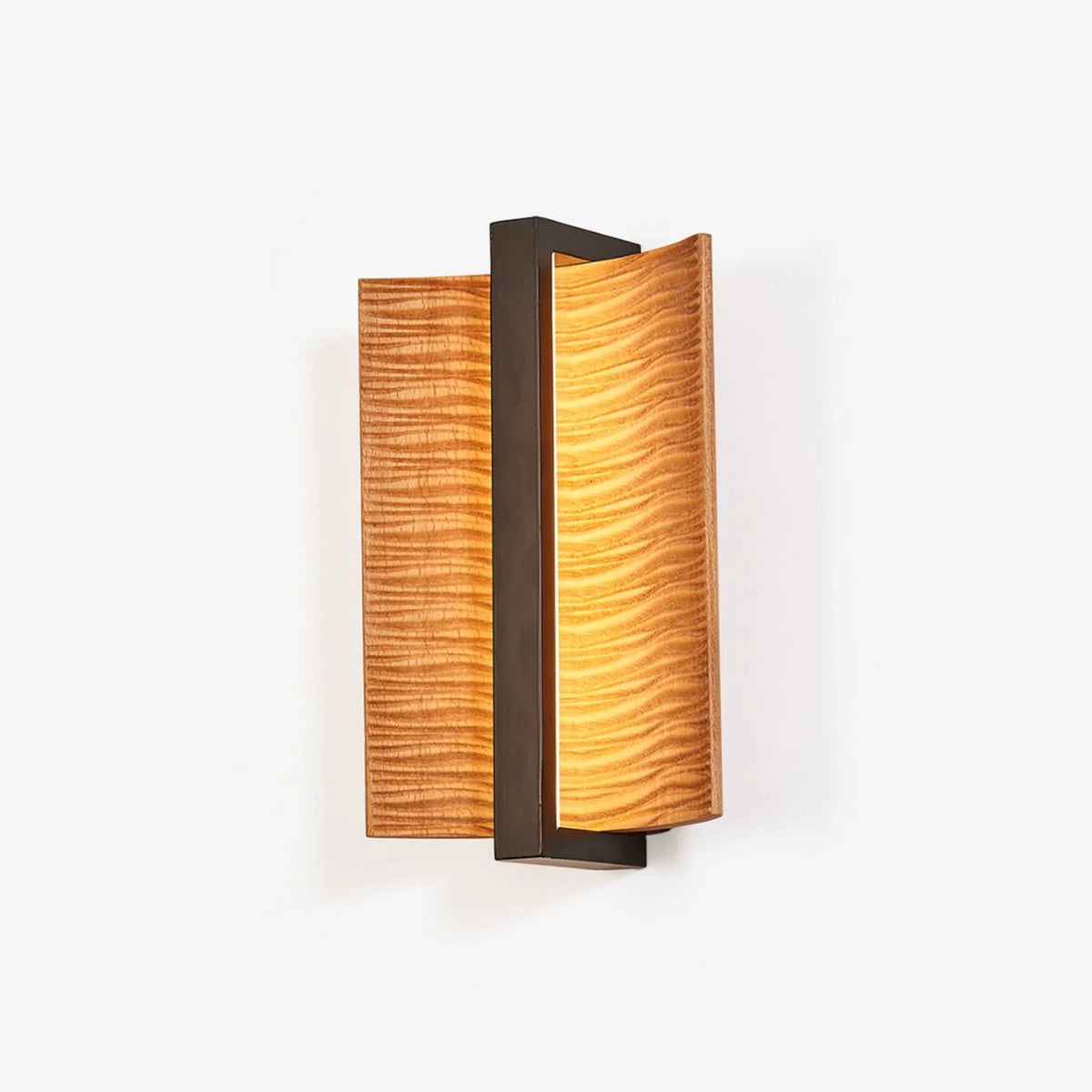 Wall Light | Walnut Wood & Metal Integrated LED Moisture-Resistant