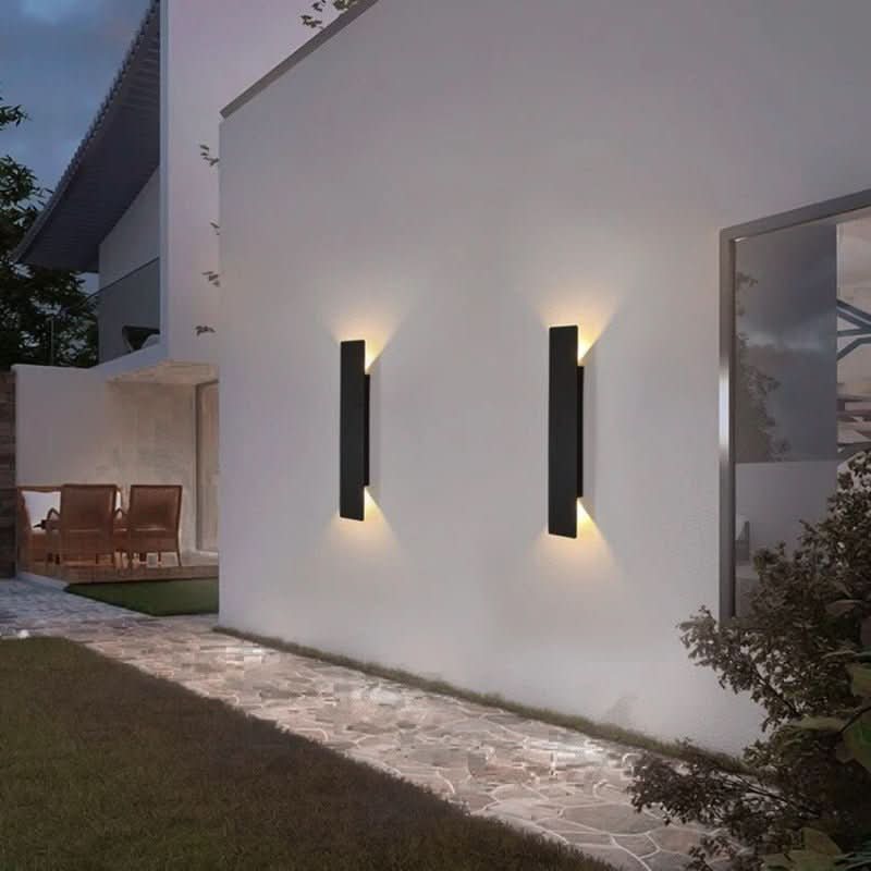 Wall Light | Cylindrical LED Design | Metal & Acrylic