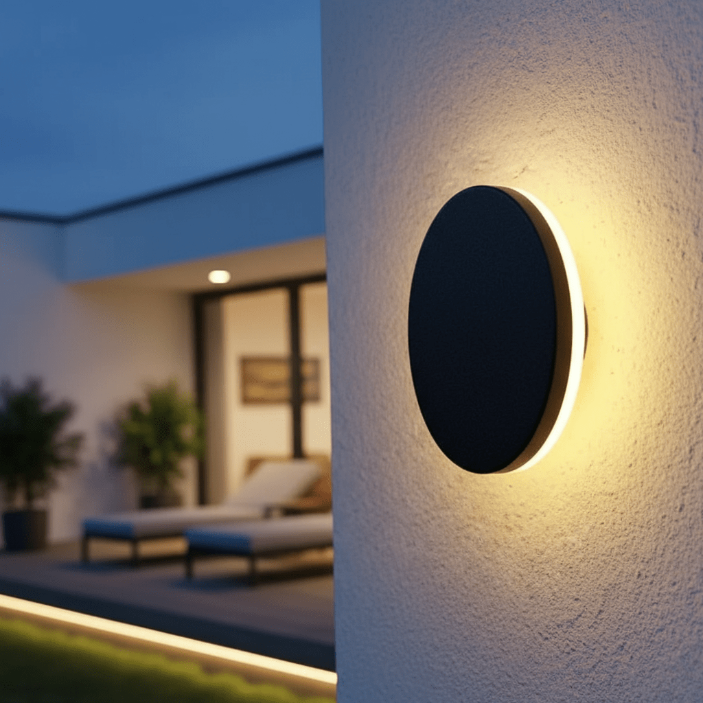 Wall Light | Weatherproof Metal Housing | Integrated LED