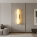Wall Light | Marble Effect & Copper Finish | Warm White LED