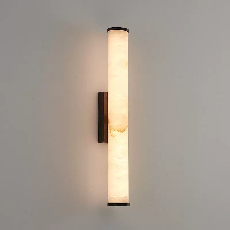 Wall Light | Marble Effect & Copper Finish | Warm White LED