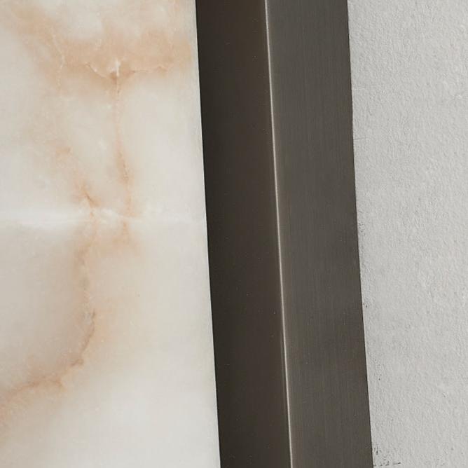 Wall Light | Marble Effect & Copper Finish | Warm White LED