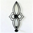 Wall Mirror | Floral Metal Frame & Easy Mount | 61 x 30 cm