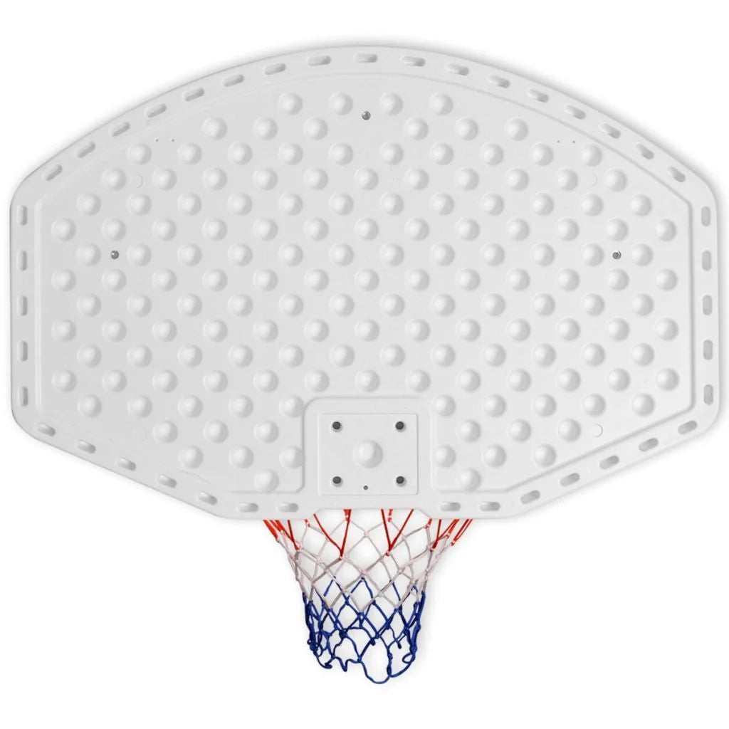 Wall-Mounted Basketball Hoop | Weather-Resistant Polyethylene & Steel Rim | 90 x 60 cm