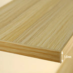 Wall-Mounted Bookshelf | Floating Poplar Wood | Widths 60–120 cm