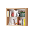 Wall-Mounted Bookshelf | Floating Poplar Wood | Widths 60–120 cm