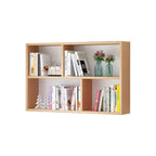 Wall-Mounted Bookshelf | Floating Poplar Wood | Widths 60–120 cm