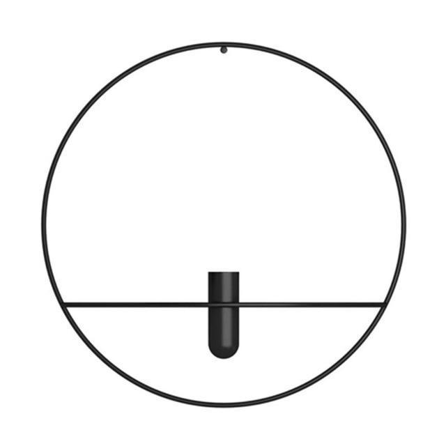 Wall Mounted Candle Holder and Vase