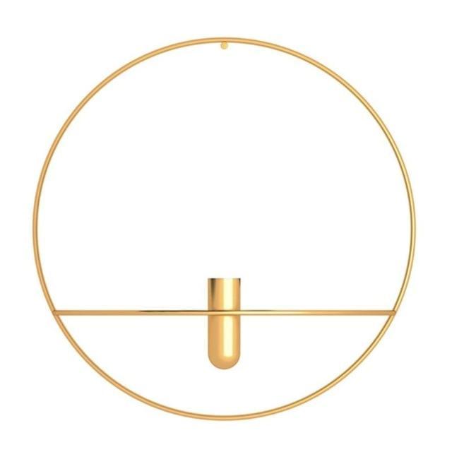 Wall Mounted Candle Holder and Vase