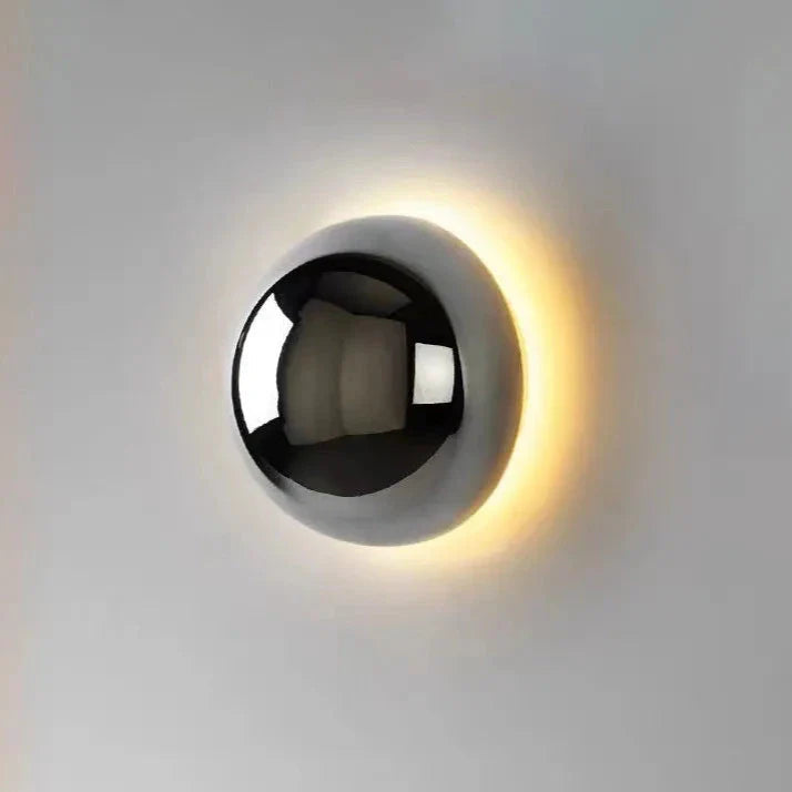 Wall Sconce | Spherical Built-In LED | Space-Saving