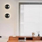 Wall Sconce | Spherical Built-In LED | Space-Saving