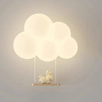 Wall-Mounted Night Light | Cloud-Shaped Warm White LED | Plug-In