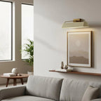 Wall-Mounted Picture Light | Metal Hardwired & Dimmer-Compatible | Small & Large
