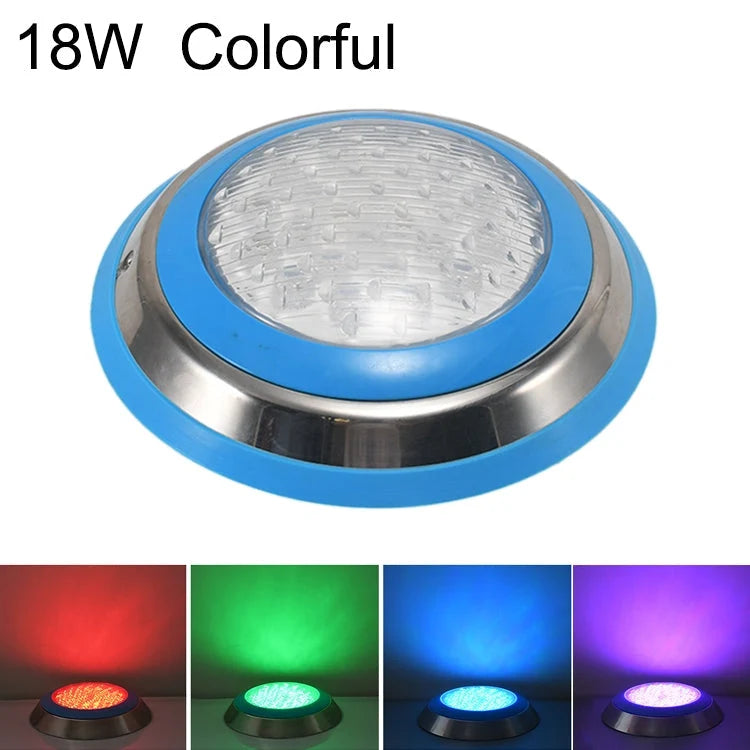 Wall-Mounted Underwater Pool Light | IP68 Waterproof Stainless Steel