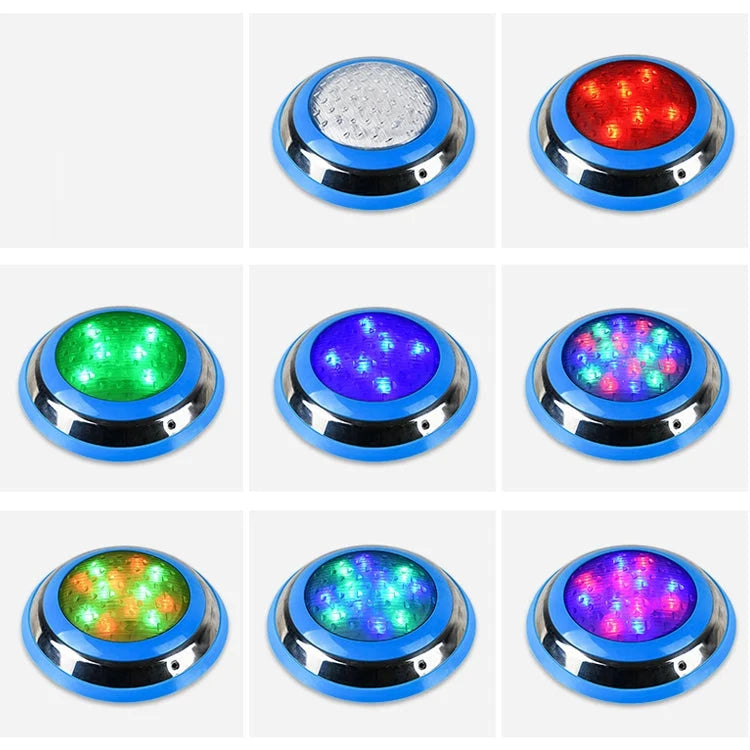 Wall-Mounted Underwater Pool Light | IP68 Waterproof Stainless Steel