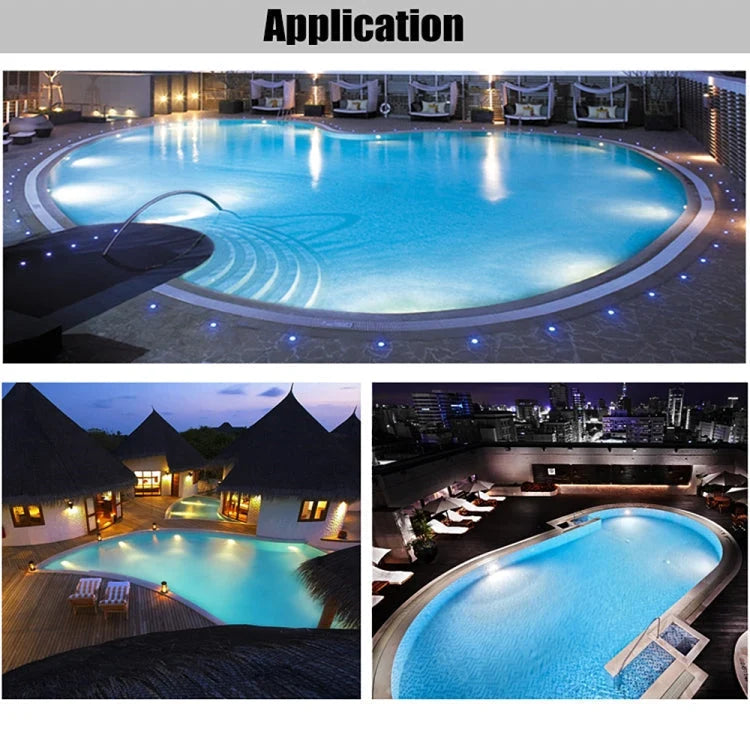 Wall-Mounted Underwater Pool Light | IP68 Waterproof Stainless Steel