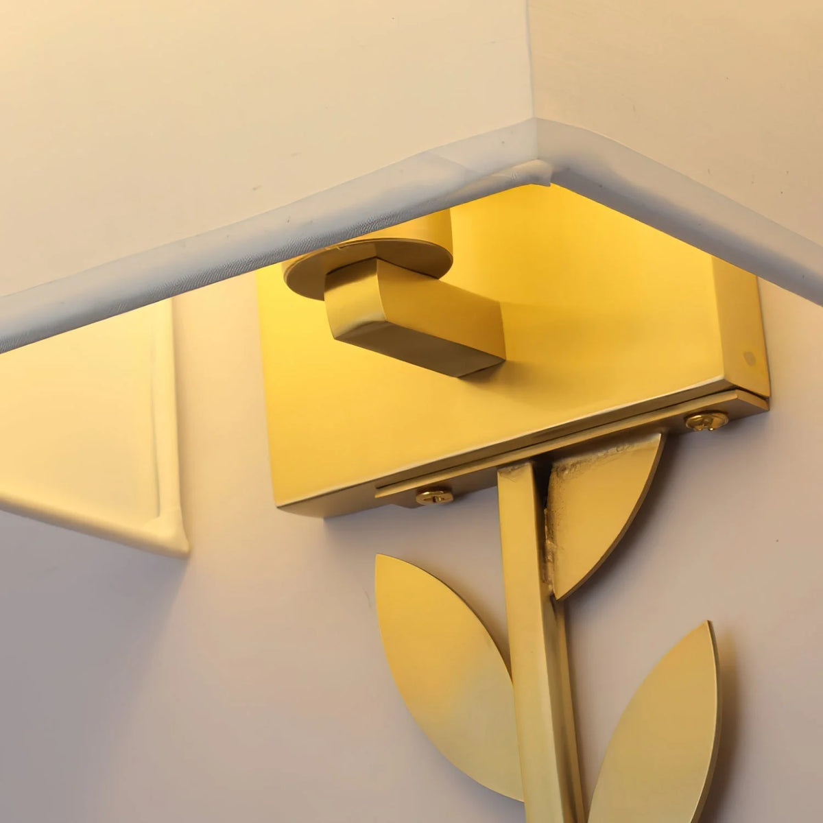 Wall Sconce | Brass Body & Fabric Shade | Ø18 x H61 cm