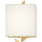 Wall Sconce | Brass Body & Fabric Shade | Ø18 x H61 cm