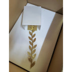 Wall Sconce | Brass Body & Fabric Shade | Ø18 x H61 cm