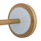 Wall Sconce | Brass Body & Glass Shade | 53.5 cm Height