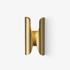 Wall Sconce | Brushed Brass & Aged Black | 38 cm Height