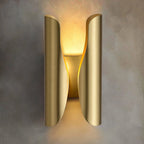 Wall Sconce | Brushed Brass & Aged Black | 38 cm Height