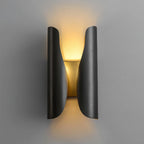 Wall Sconce | Brushed Brass & Aged Black | 38 cm Height