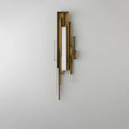 Wall Sconce | Brutalist Sculptural & Gold Finish