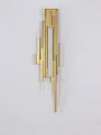 Wall Sconce | Brutalist Sculptural & Gold Finish