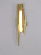 Wall Sconce | Brutalist Sculptural & Gold Finish