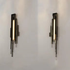 Wall Sconce | Brutalist Sculptural & Gold Finish