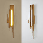 Wall Sconce | Brutalist Sculptural & Gold Finish