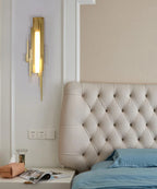 Wall Sconce | Brutalist Sculptural & Gold Finish