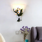 Wall Sconce | Calla Lily Glass & Metal LED Warm White | 40 cm
