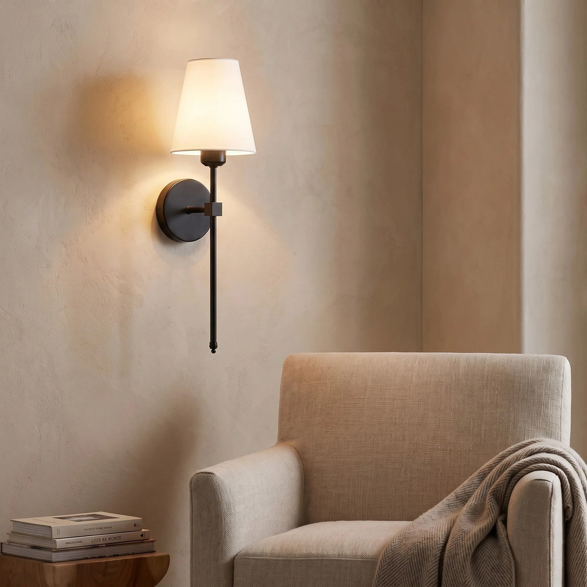 Wall Sconce | Cordless & Rechargeable | Dimmable RGB Light