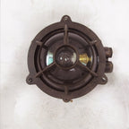Wall Sconce | Die-Cast Aluminum & Glass Shade | Moisture-Resistant