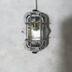Wall Sconce | Die-Cast Aluminum & Glass Shade | Moisture-Resistant