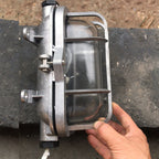 Wall Sconce | Die-Cast Aluminum & Glass Shade | Moisture-Resistant