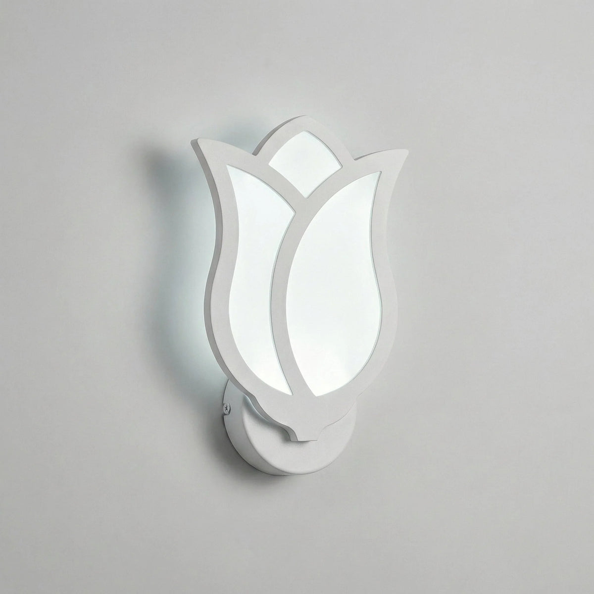 Wall Sconce | Floral Petal Design & Adjustable Warm LED