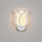 Wall Sconce | Floral Petal Design & Adjustable Warm LED
