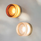 Wall Sconce | Glass Housing & Warm White LED | Push-Button Switch