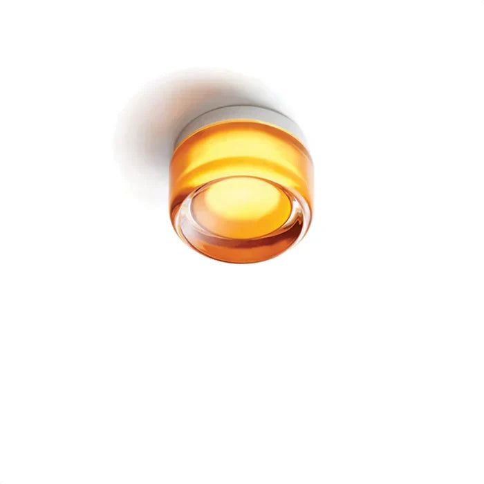 Wall Sconce | Glass Housing & Warm White LED | Push-Button Switch